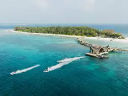 JOALI Maldives Jetty - Aerial View